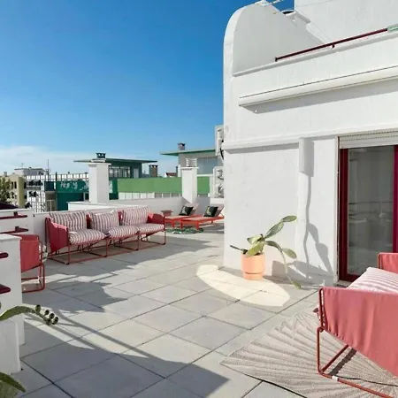 Lägenhet Groovy Caparica Gem With Large Sunny Terrace *