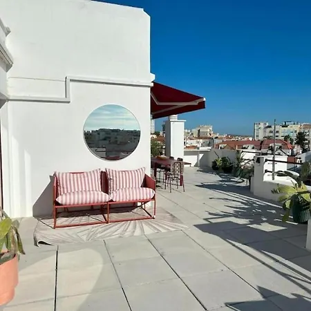 Apartament Groovy Caparica Gem With Large Sunny Terrace *