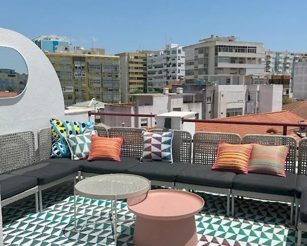 Apartment Groovy Caparica Gem With Large Sunny Terrace